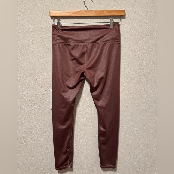 Athleta Shimmering Bronze Leggings - Picture 2 of 3